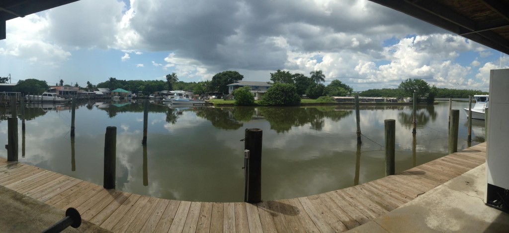 Panorama view of Buzzard's Bay